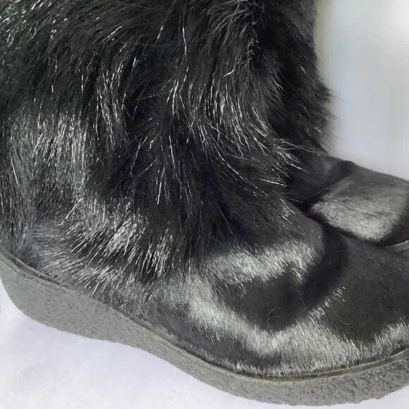 Pajar Canada Laura Hair Fur Snow Winter Boots Size 40 Rare Great Condition - Picture 4 of 7